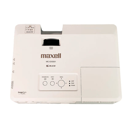 Maxell MC-EX3551 Portable Classroom & Meeting Room Projector | 3700 Lumens HDMI