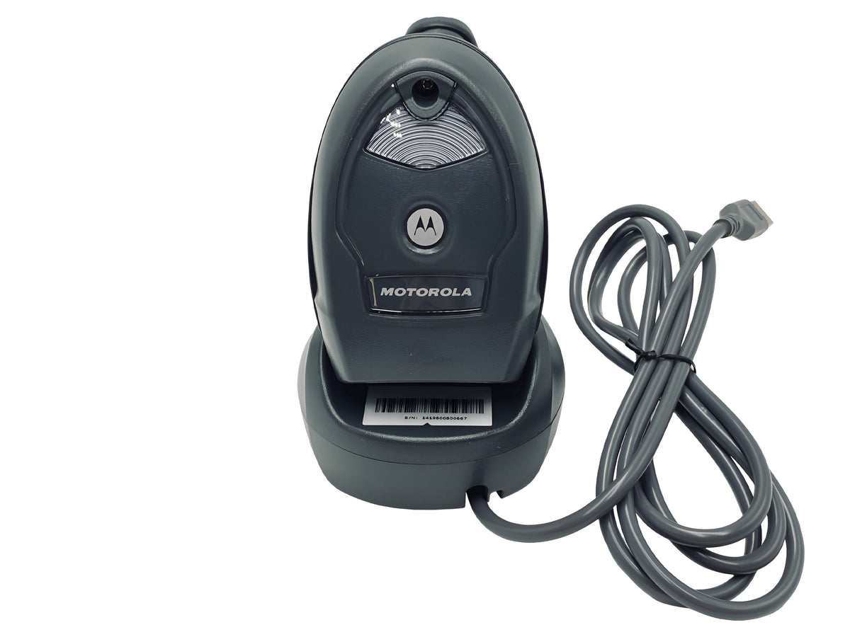 Motorola Symbol LI4278 Wireless Bluetooth Barcode Scanner with STB4278 Cradle Base