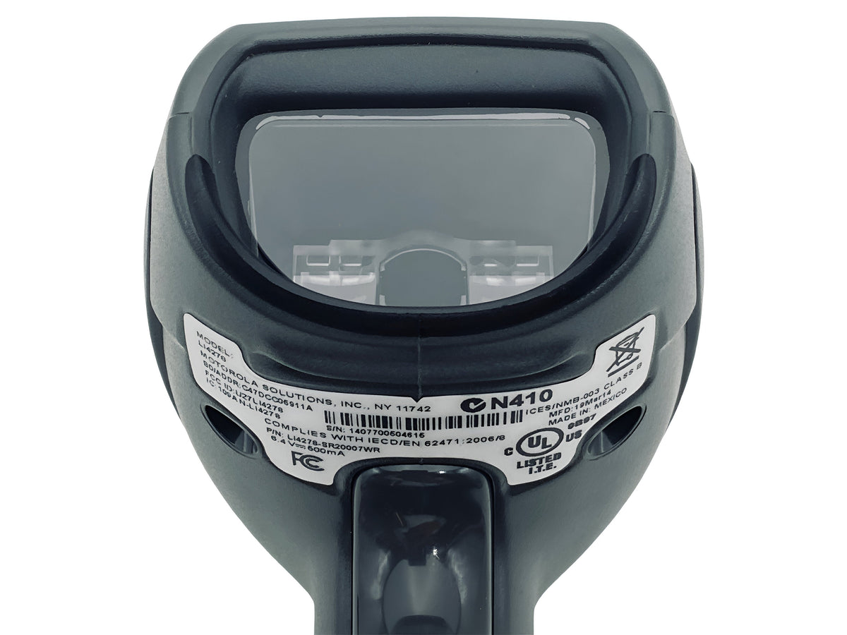 Motorola Symbol LI4278 Wireless Bluetooth Barcode Scanner with STB4278 Cradle Base