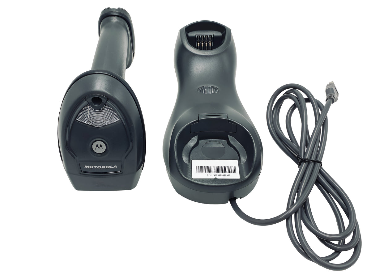 Motorola Symbol LI4278 Wireless Bluetooth Barcode Scanner with STB4278 Cradle Base