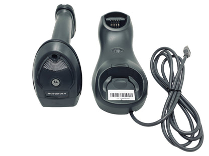 Motorola Symbol LI4278 Wireless Bluetooth Barcode Scanner with STB4278 Cradle Base