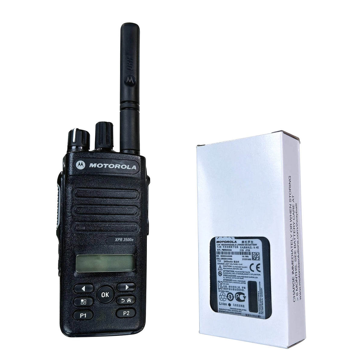 Motorola XPR3500e UHF 403-512MHz DMR Digital Analog Two-Way Radio