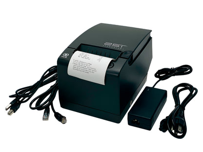 NCR 7198 - 2003 - 9001 203 DPI Direct Thermal Desktop Receipt Printer – USB, Serial, Ethernet (RealPOS 7198)