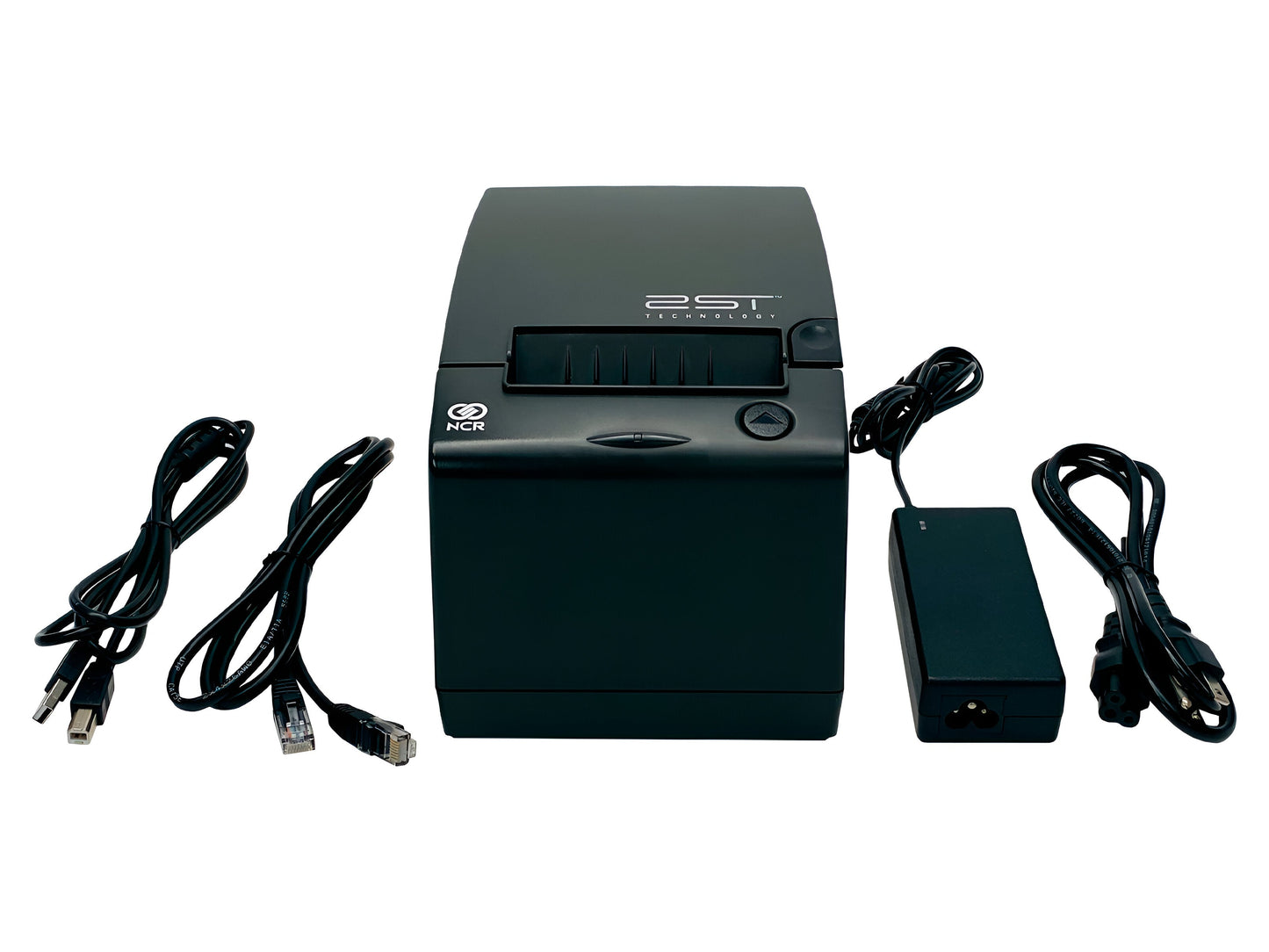 NCR 7198 - 2003 - 9001 203 DPI Direct Thermal Desktop Receipt Printer – USB, Serial, Ethernet (RealPOS 7198)
