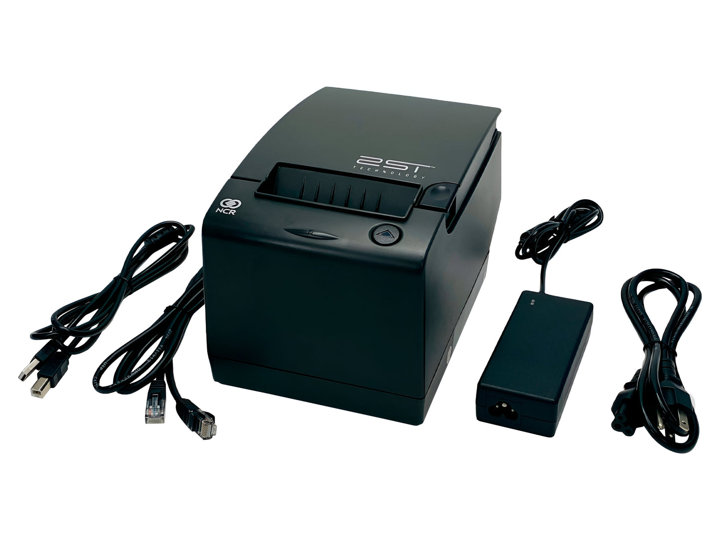 NCR 7198 - 2003 - 9001 203 DPI Direct Thermal Desktop Receipt Printer – USB, Serial, Ethernet (RealPOS 7198)