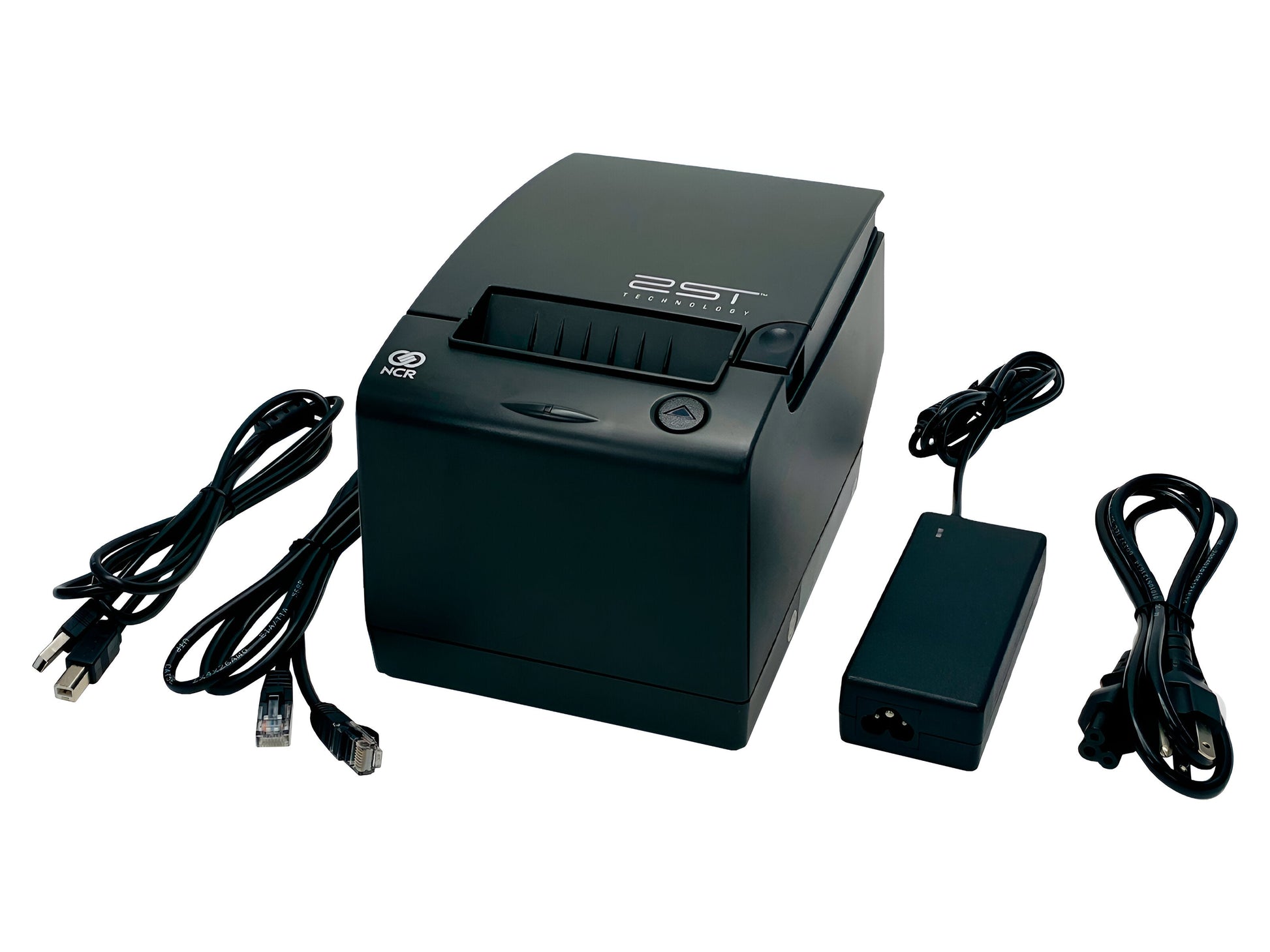 NCR 7198 - 2003 - 9001 203 DPI Direct Thermal Desktop Receipt Printer – USB, Serial, Ethernet (RealPOS 7198)