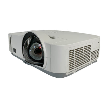 Short throw projector angled front left perspective