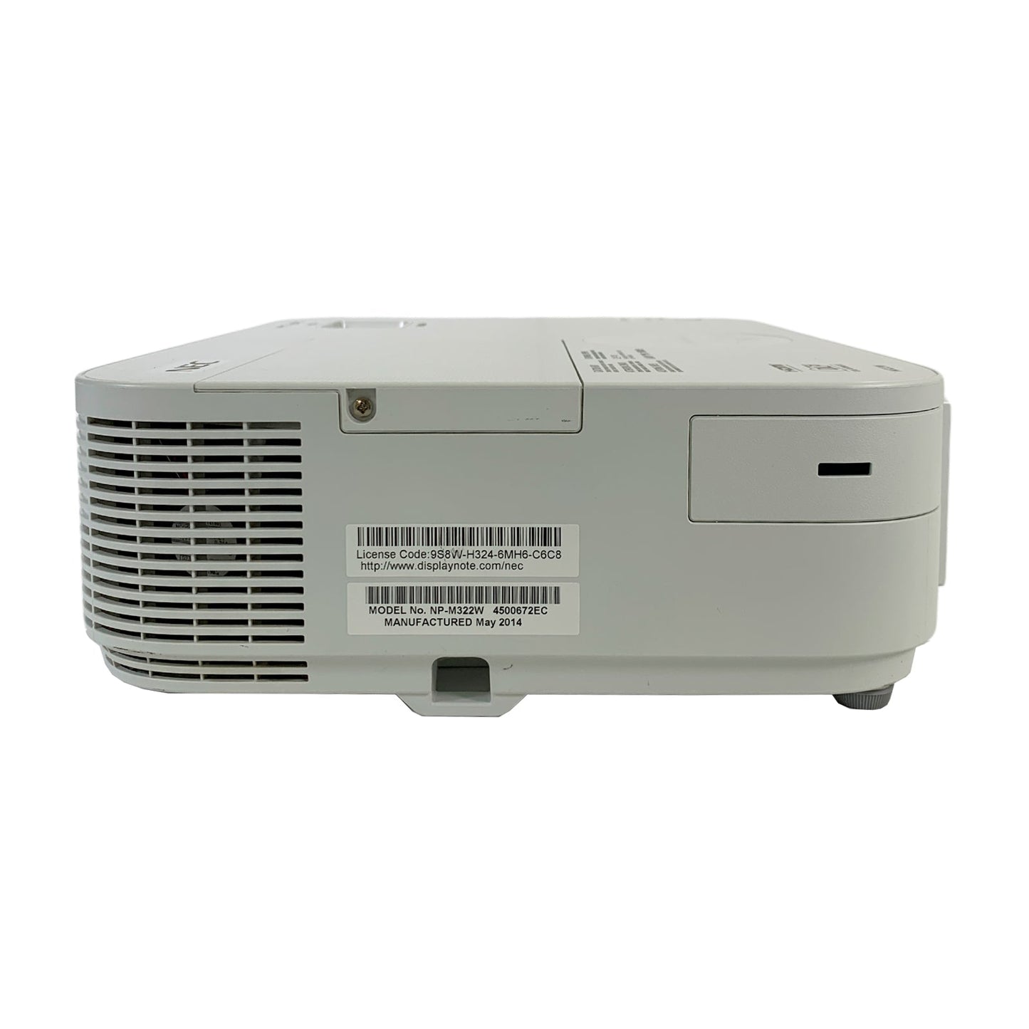 NEC M322W Portable DLP Projector | WXGA 3200 Lumens HDMI for School & Office