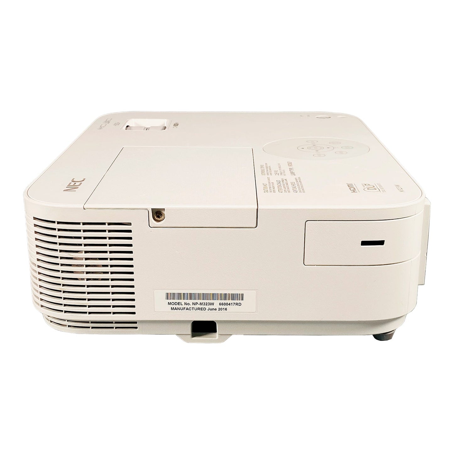 NEC M323W 3LCD Widescreen Projector | 3200 Lumens | HDMI USB Network