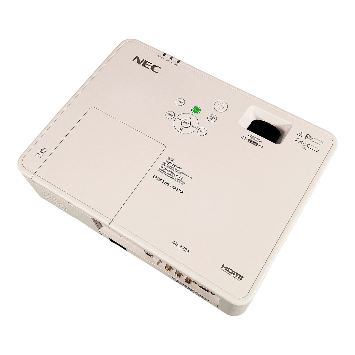 NEC MC372X XGA 3LCD Projector | Standard Throw | 3700 Lumens