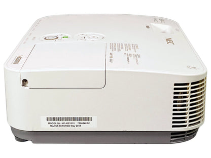 NEC ME331X 3LCD Portable Projector – 3300 ANSI Lumens, XGA, NP43LP