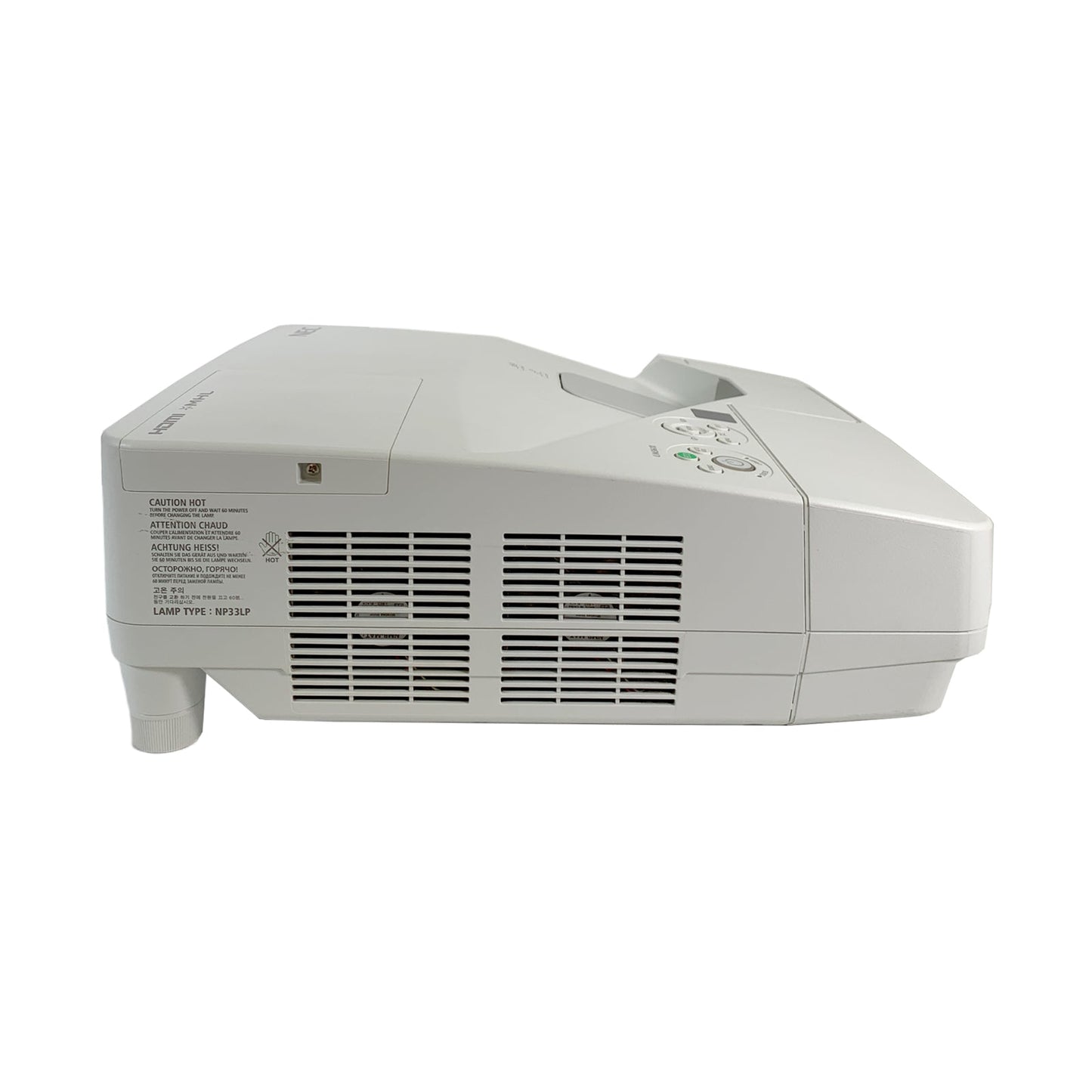NEC NP-UM361X Professional Ultra Short Throw Classroom & Office Projector | 3600 Lumens HDMI