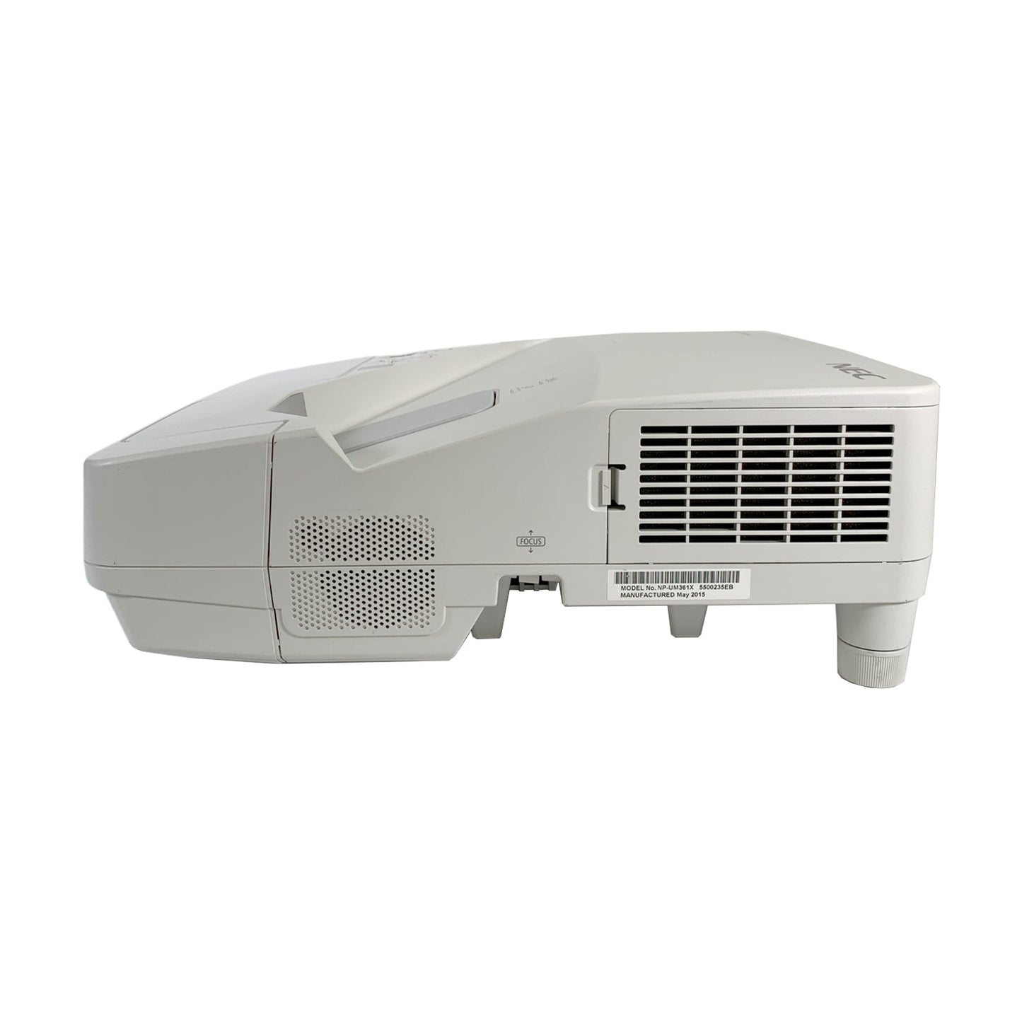 NEC NP-UM361X Professional Ultra Short Throw Classroom & Office Projector | 3600 Lumens HDMI