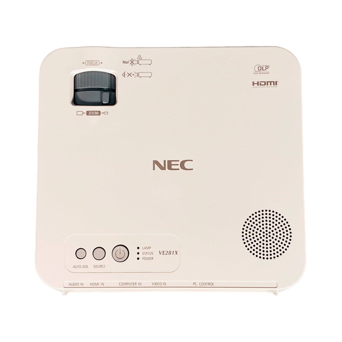 NEC NP - VE281X XGA 3D DLP Projector | Portable Multimedia | 2800 Lumens