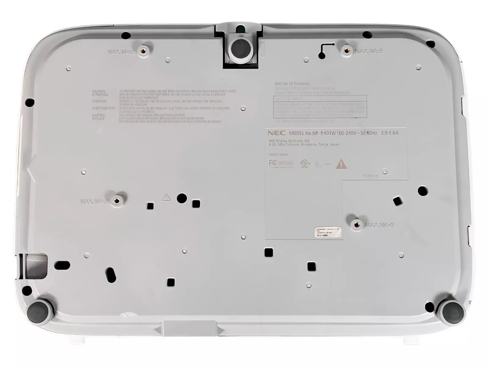 NEC P401W 3LCD Projector for Home Theatre WXGA FHD 4,000 Lumens - TeKswamp