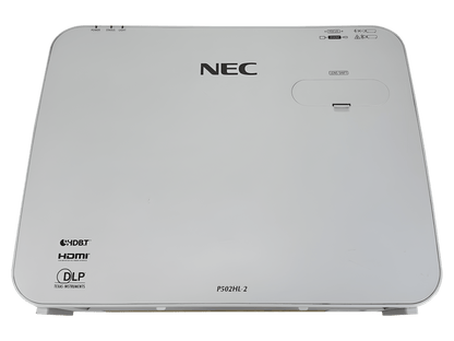 NEC P502HL - 2 Laser DLP Projector 5000 Lumens Full HD 3D HDMI