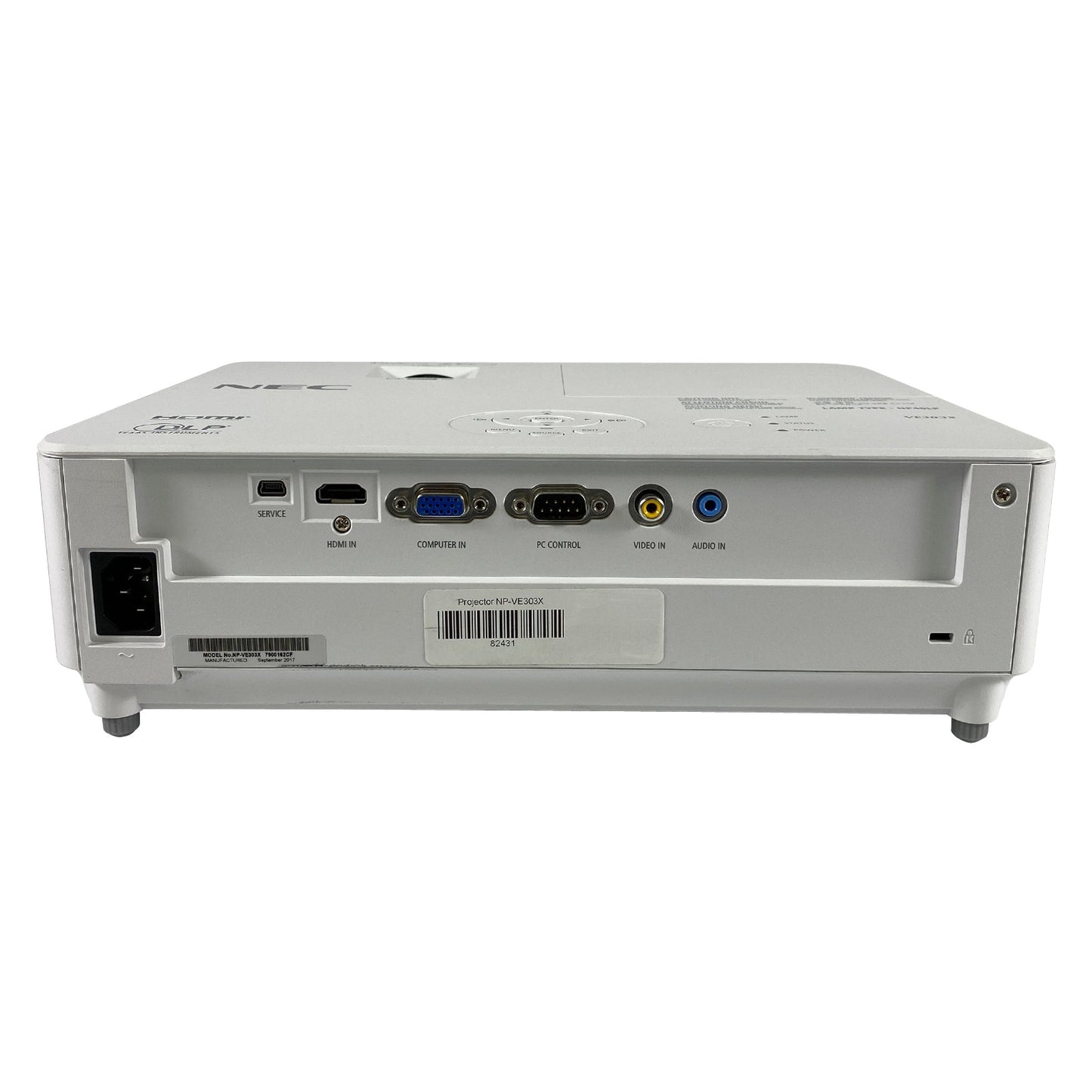 NEC VE303X DLP XGA Projector | 3000 Lumens