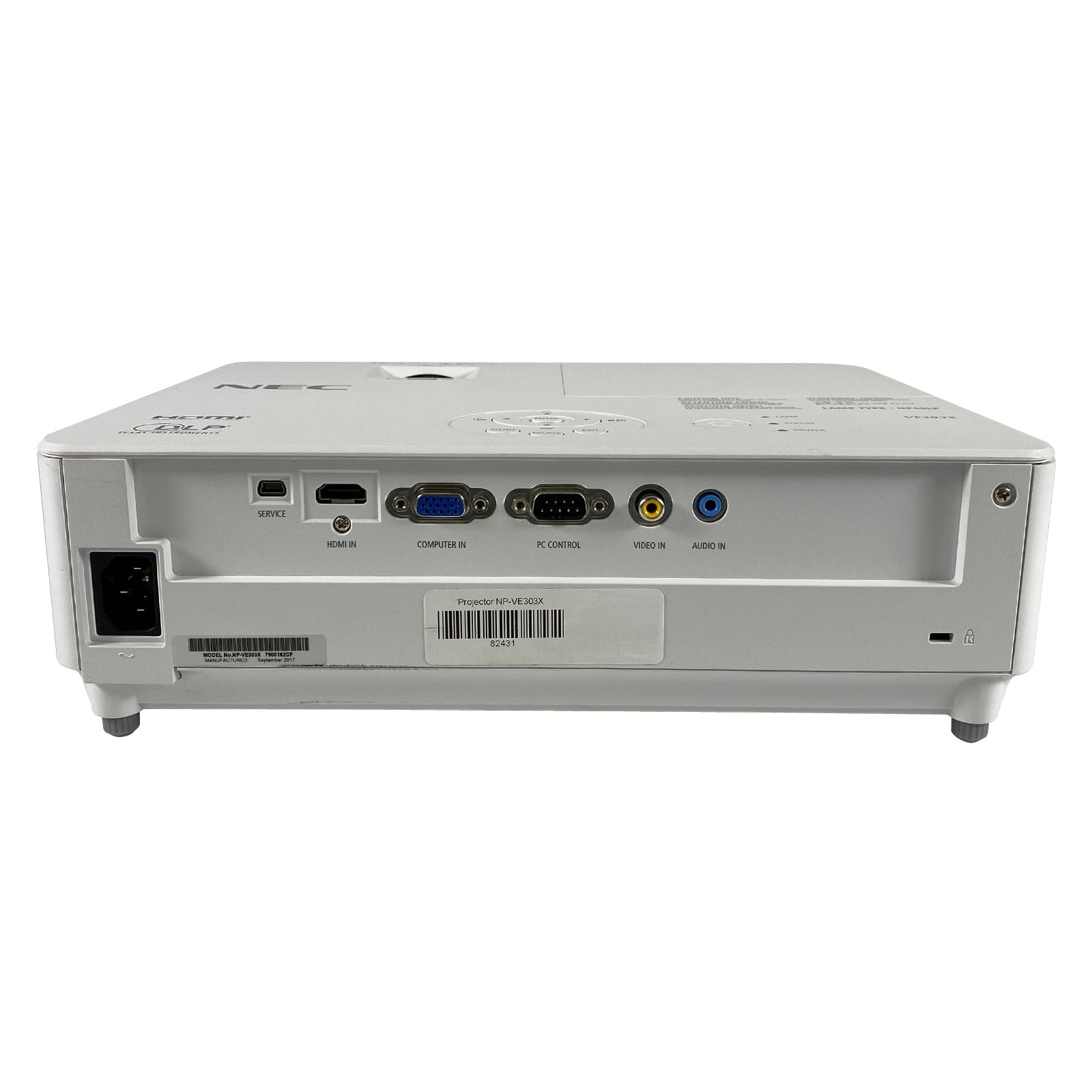 NEC VE303X DLP XGA Projector | 3000 Lumens