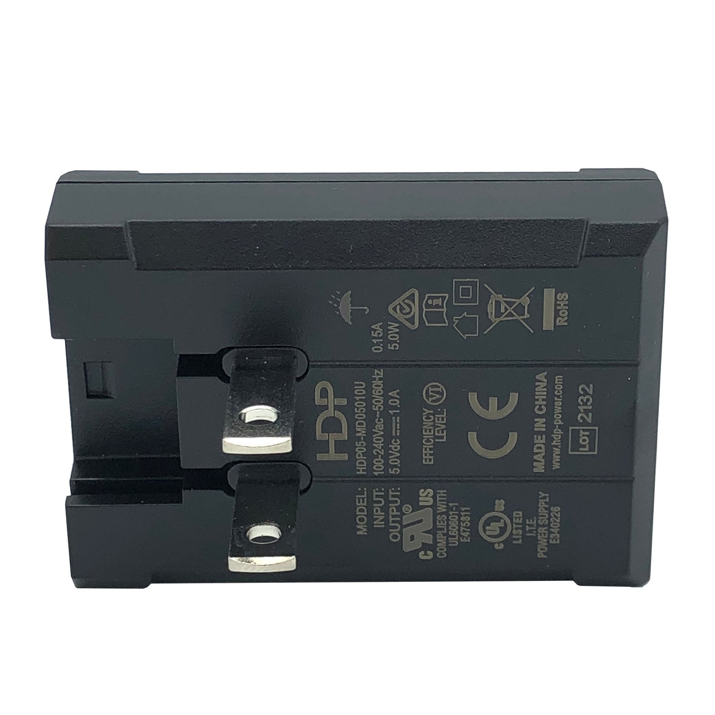 NEW 5V 1A Power Adapter – USB Female Plug, HDP05 - MD05010U - TeKswamp