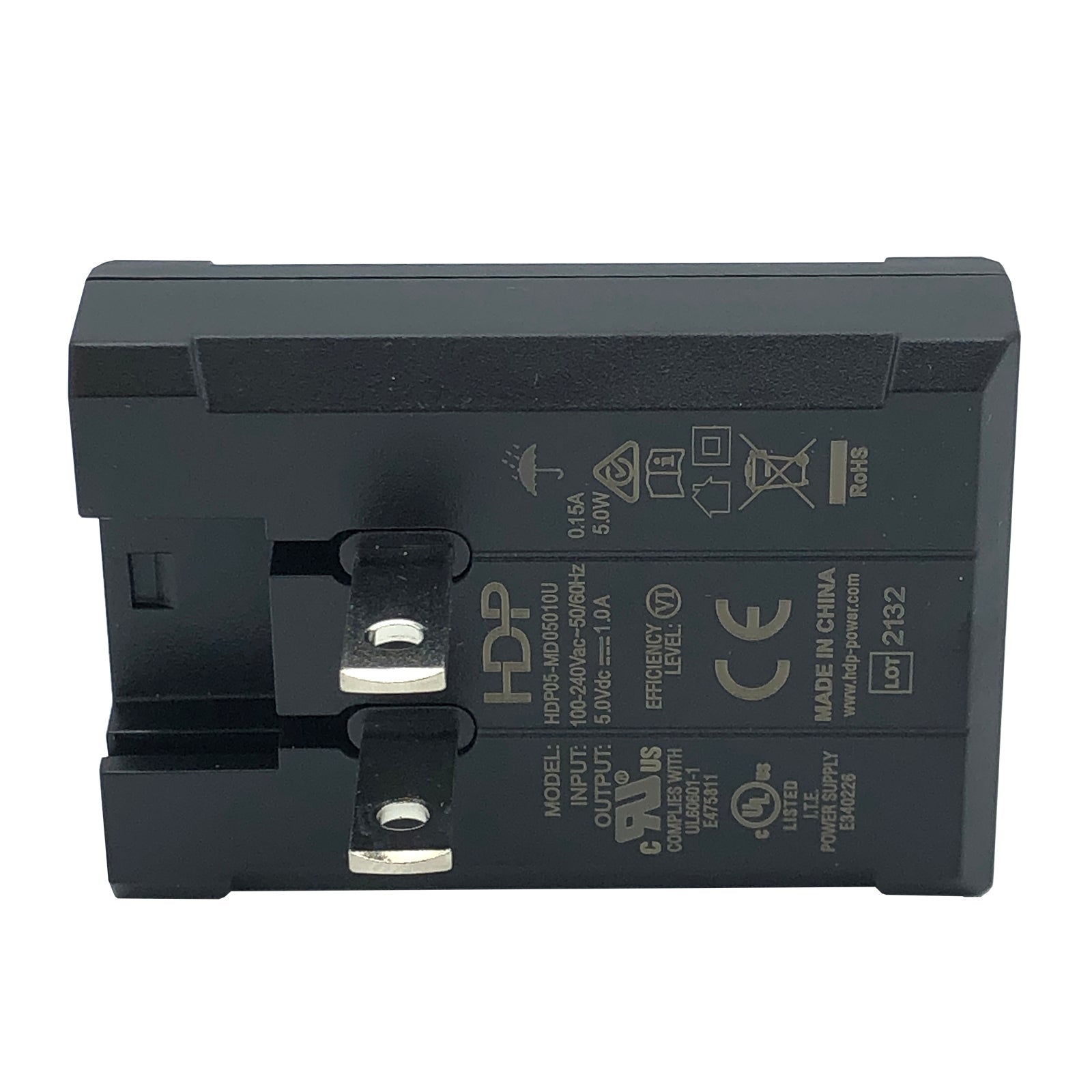 NEW 5V 1A Power Adapter – USB Female Plug, HDP05 - MD05010U - TeKswamp