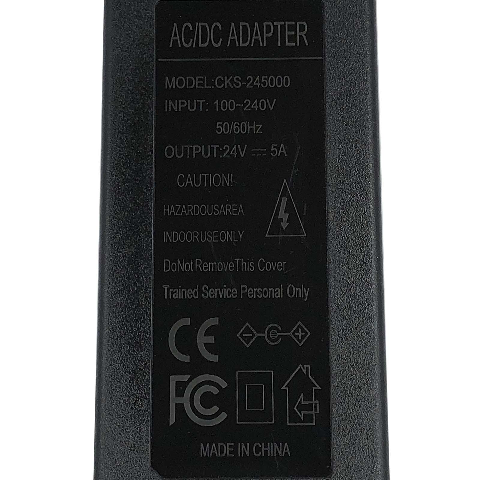 NEW AC/DC Adapter CKS - 245000 24V 5A Power Supply Charger - TeKswamp