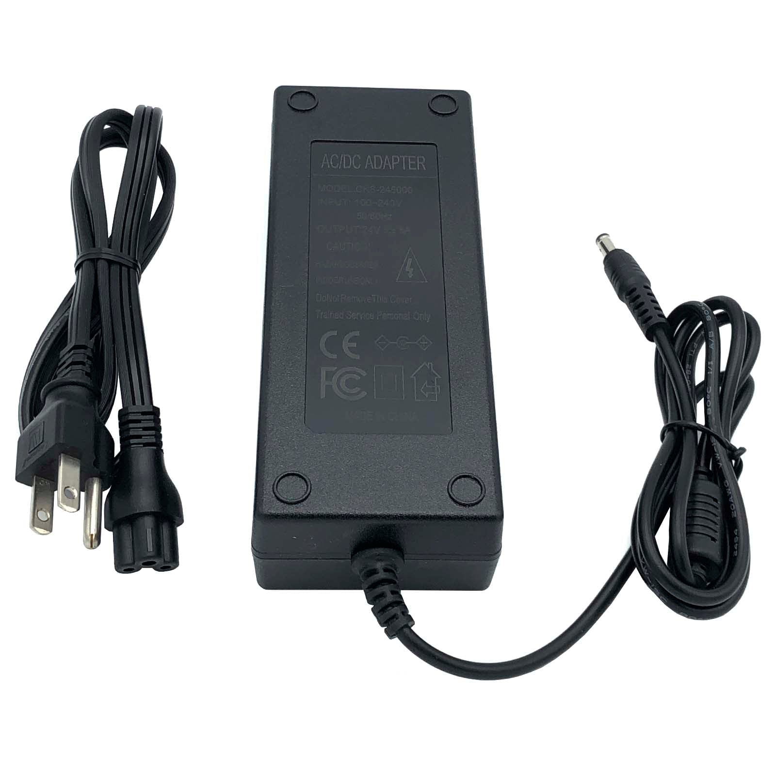 NEW AC/DC Adapter CKS - 245000 24V 5A Power Supply Charger - TeKswamp