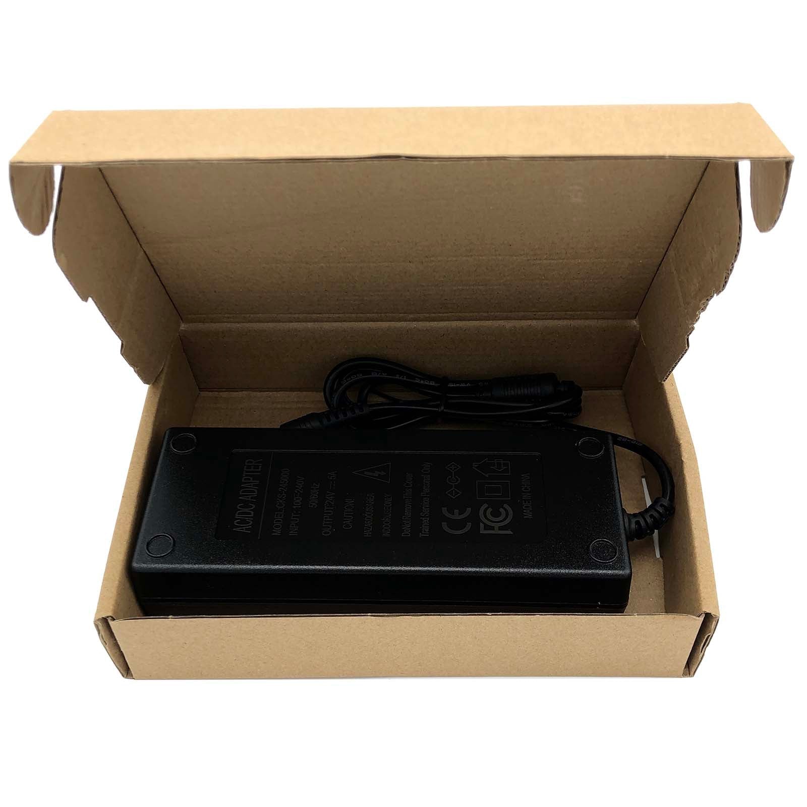 NEW AC/DC Adapter CKS - 245000 24V 5A Power Supply Charger - TeKswamp