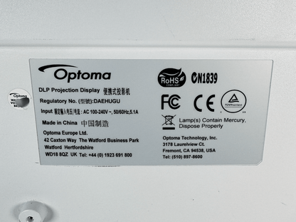 Optoma EH515 DLP Projector 5500 Lumens Full HD 3D Lens Shift