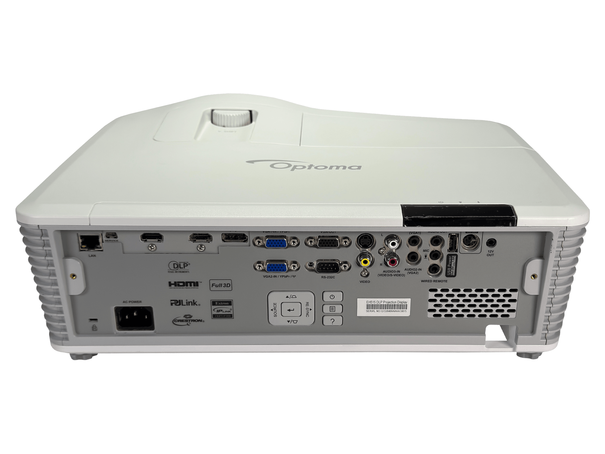Optoma EH515 DLP Projector 5500 Lumens Full HD 3D Lens Shift