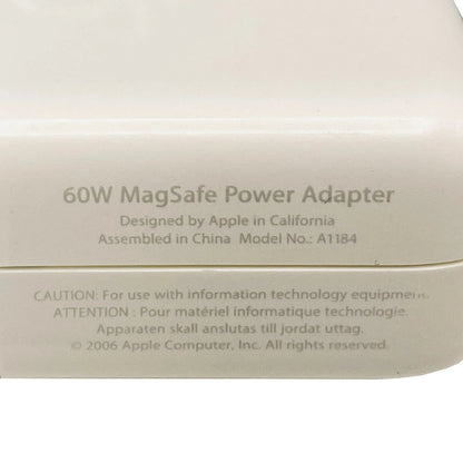 Original Apple 60W AC Adapter A1184 MagSafe 1 Charger for MacBook