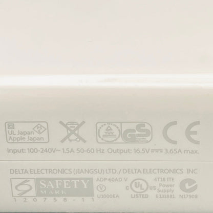 Original Apple 60W MagSafe 2 Power Adapter A1435 – 16.5V 3.65A Charger