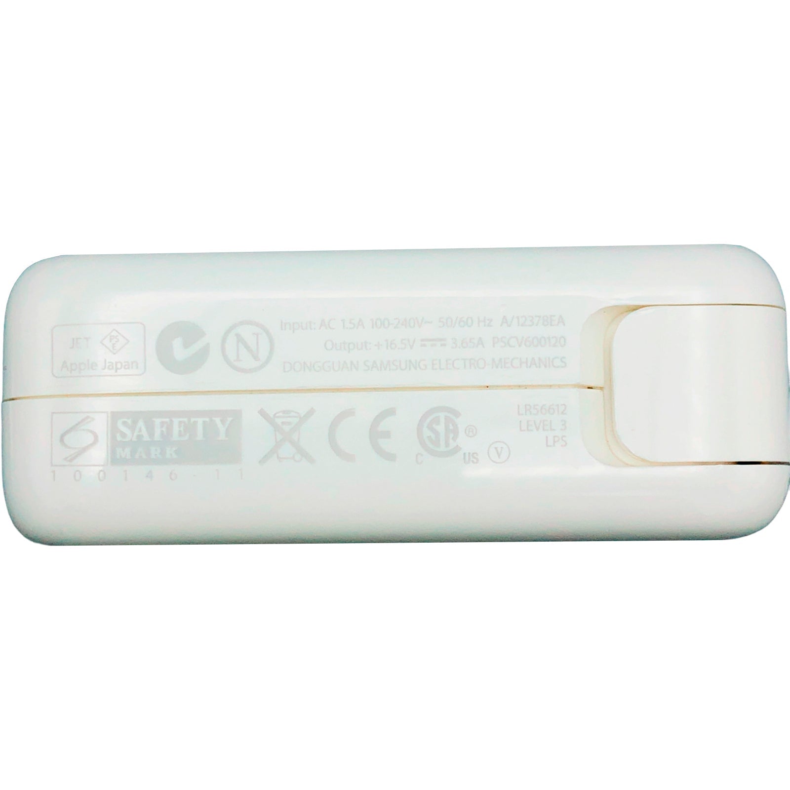 Original Apple 60W MagSafe A1344 Power Adapter 16.5V 3.65A 5 - Pin L - Style Charger