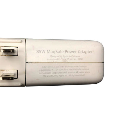 Original Apple 85W MagSafe 1 A1343 AC Adapter – L - Tip MacBook Pro Charger 18.5V 4.6A