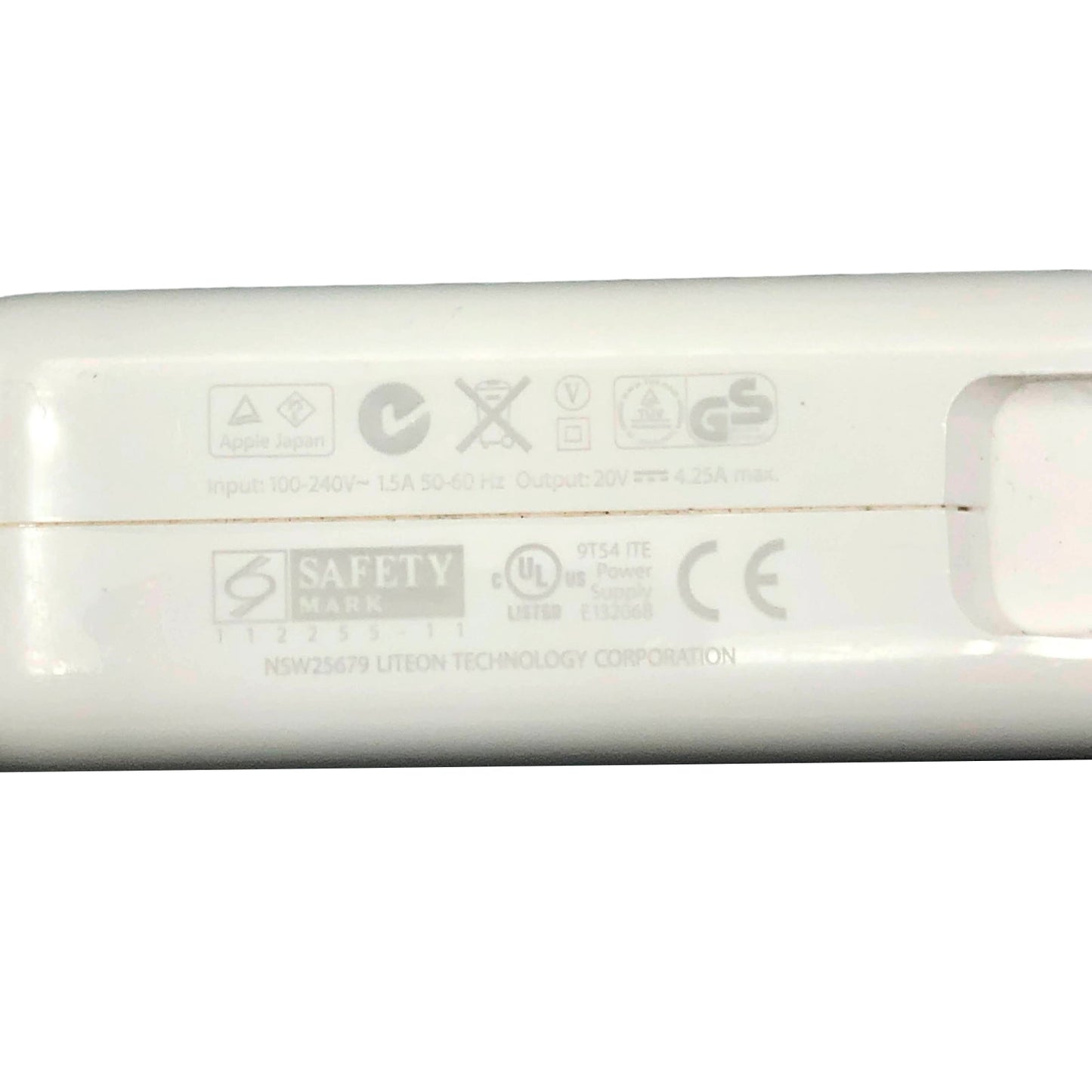 Original Apple 85W MagSafe 2 Power Adapter A1424 20V 4.25A Charger