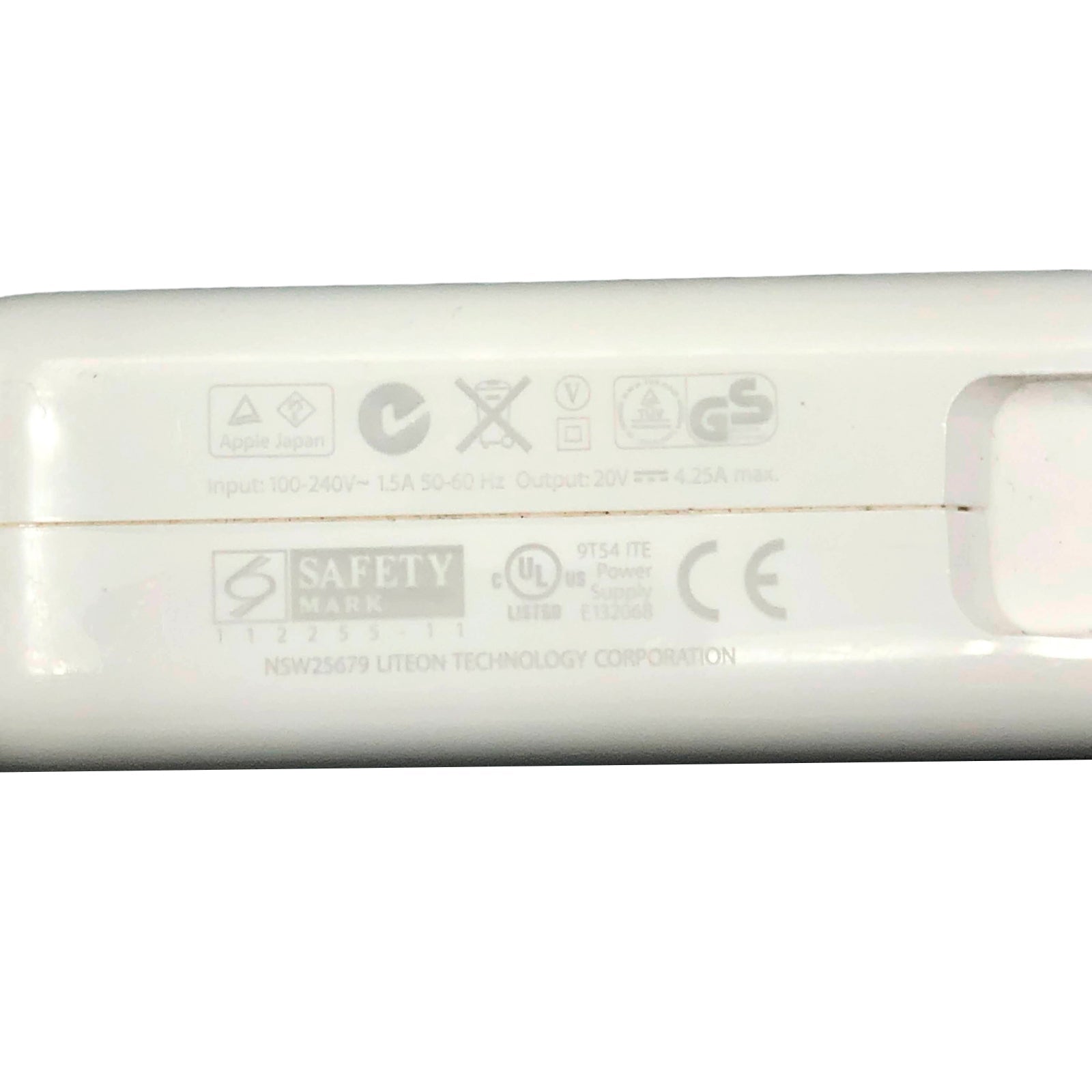 Original Apple 85W MagSafe 2 Power Adapter A1424 20V 4.25A Charger