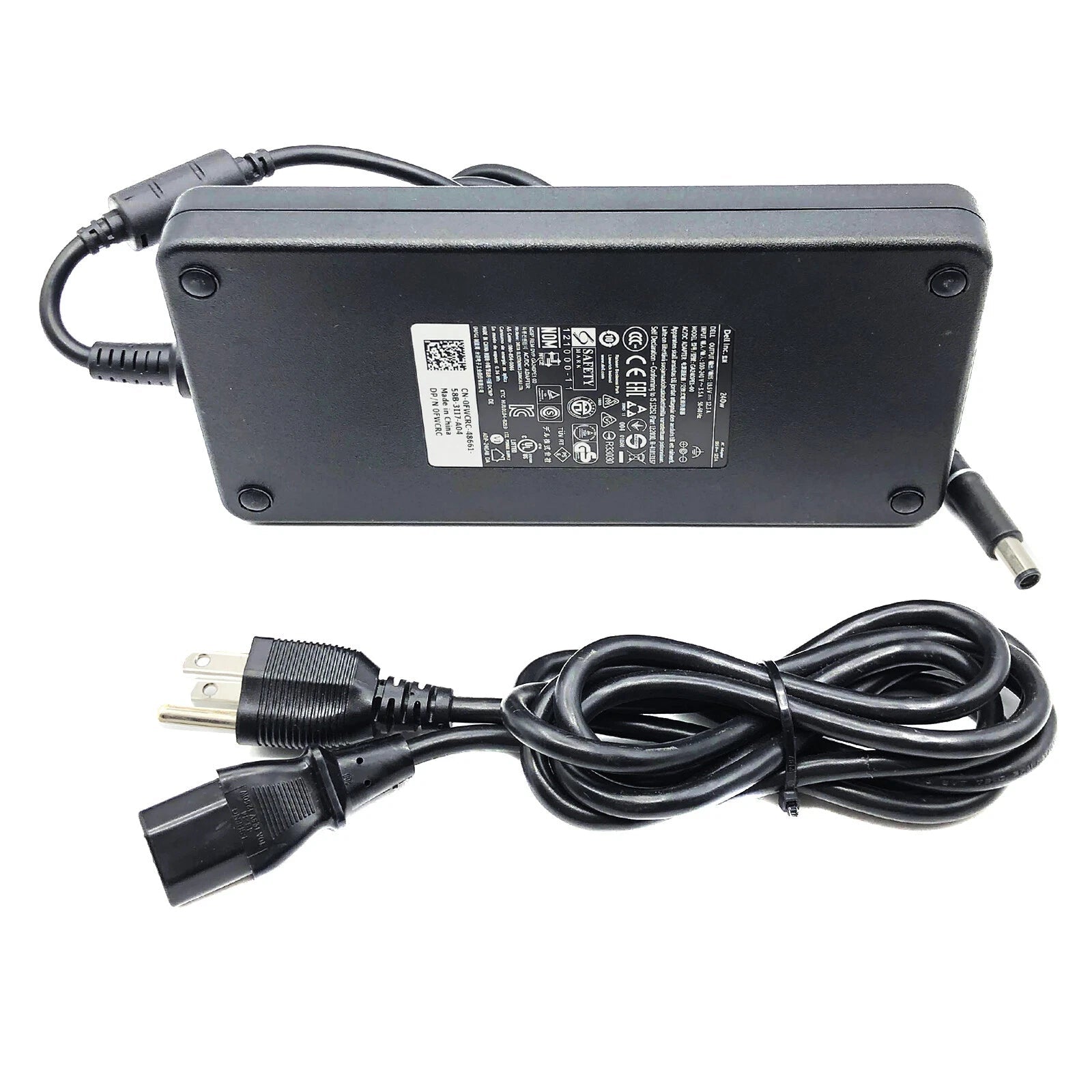 Original Dell 240W AC Adapter 19.5V 12.3A – LA240PM160 GA240PE1 7.4mm