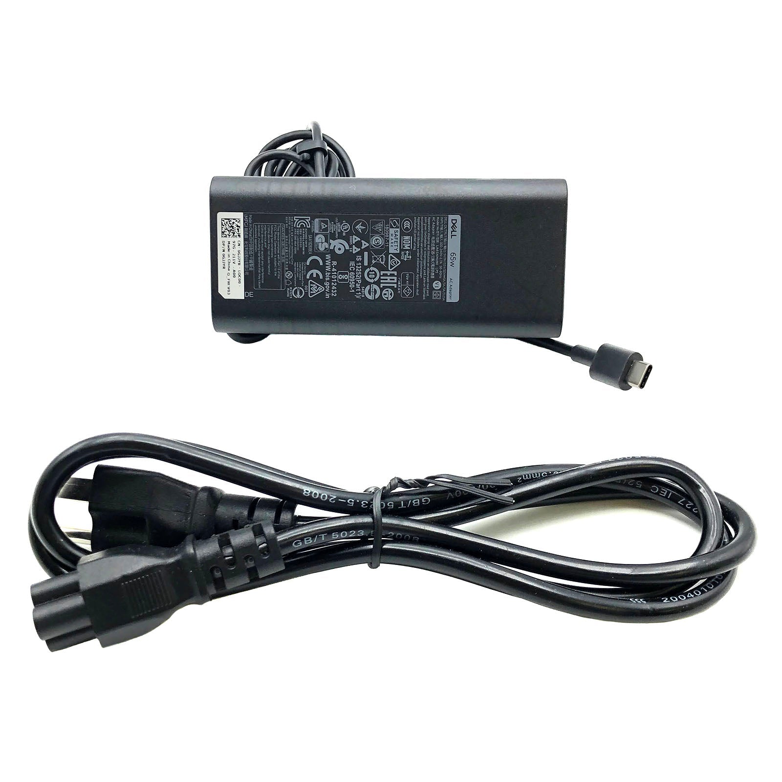 Original Dell 65W USB - C AC Adapter 20V 3.25A LA65NM190 DA65NM190