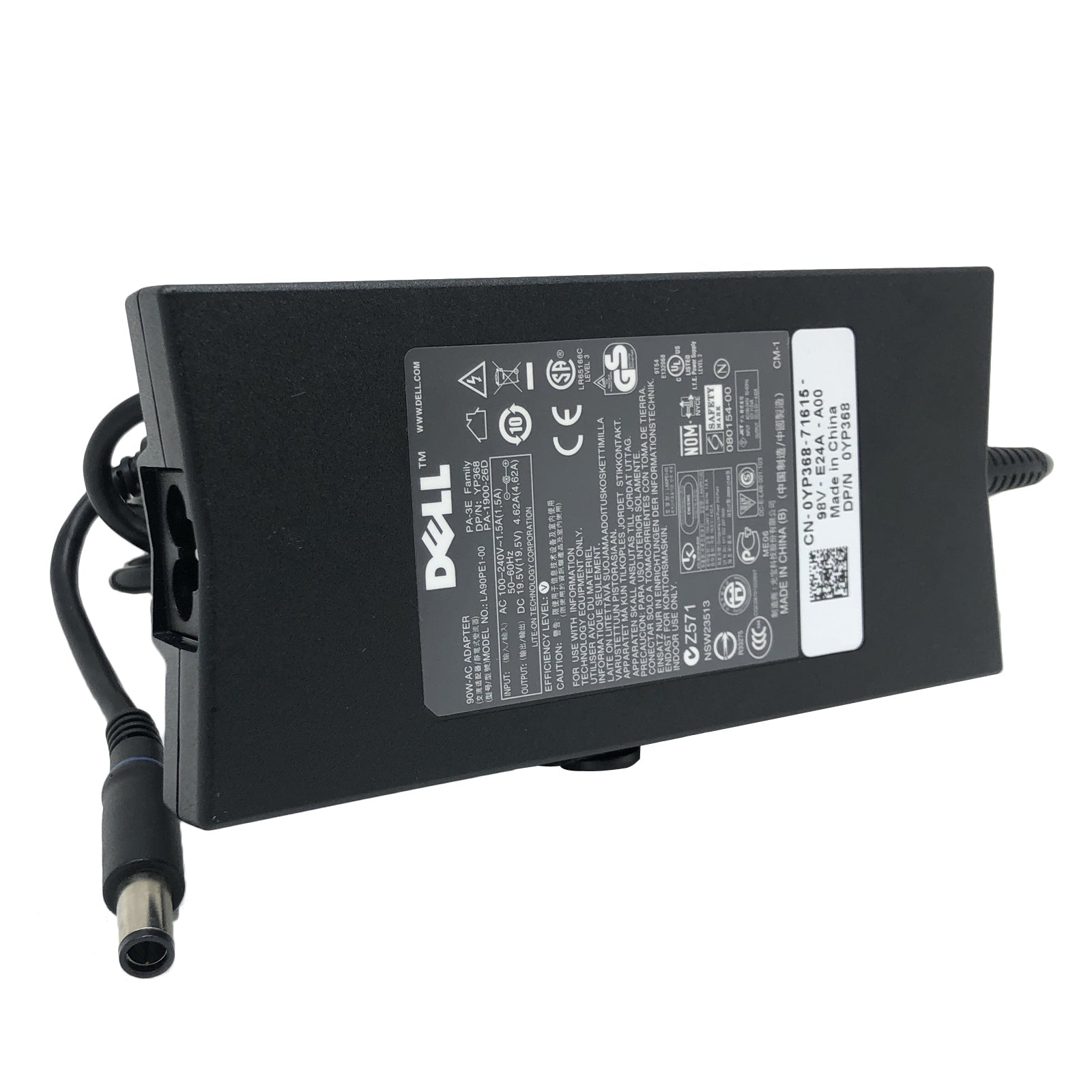 Original Dell 90W AC Adapter 19.5V 4.62A – 7.4mm Smart Pin