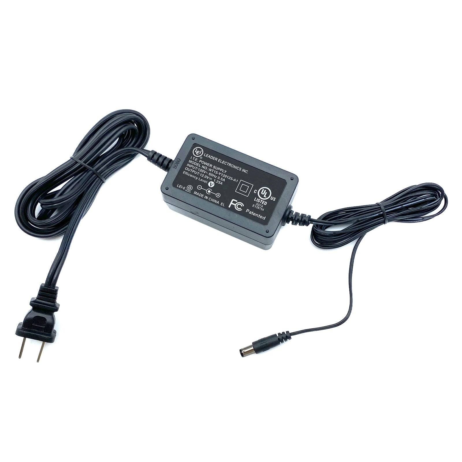 Original LEI NT15-Y120125-A1 AC Power Adapter - 12V 1.25A 15W – TeKswamp