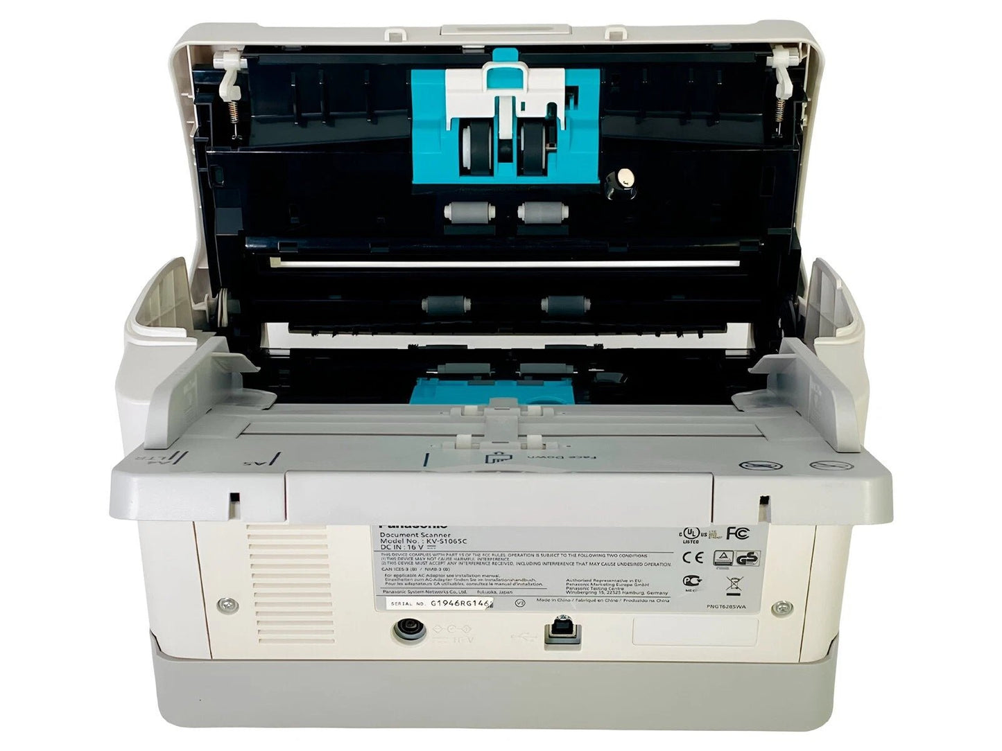 Panasonic KV - S1065C 600DPI Duplex Document Scanner High Speed Color