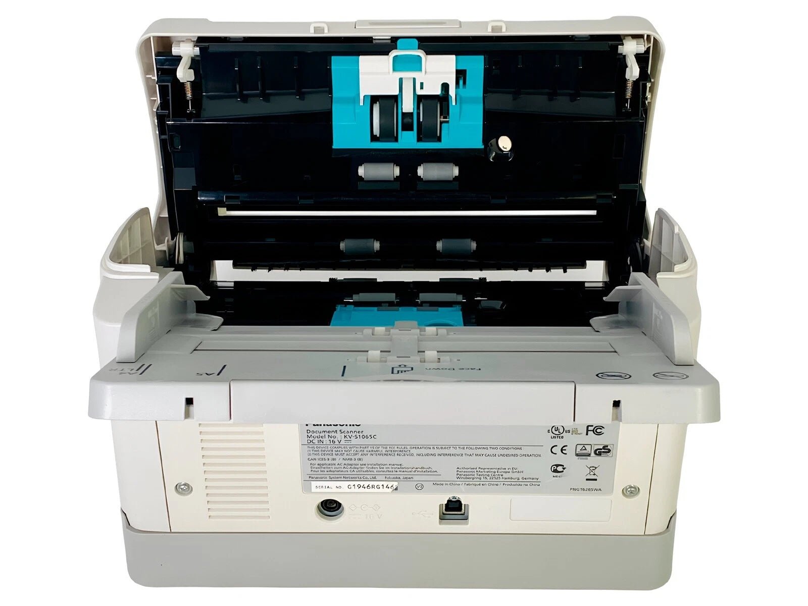 Panasonic KV - S1065C 600DPI Duplex Document Scanner High Speed Color
