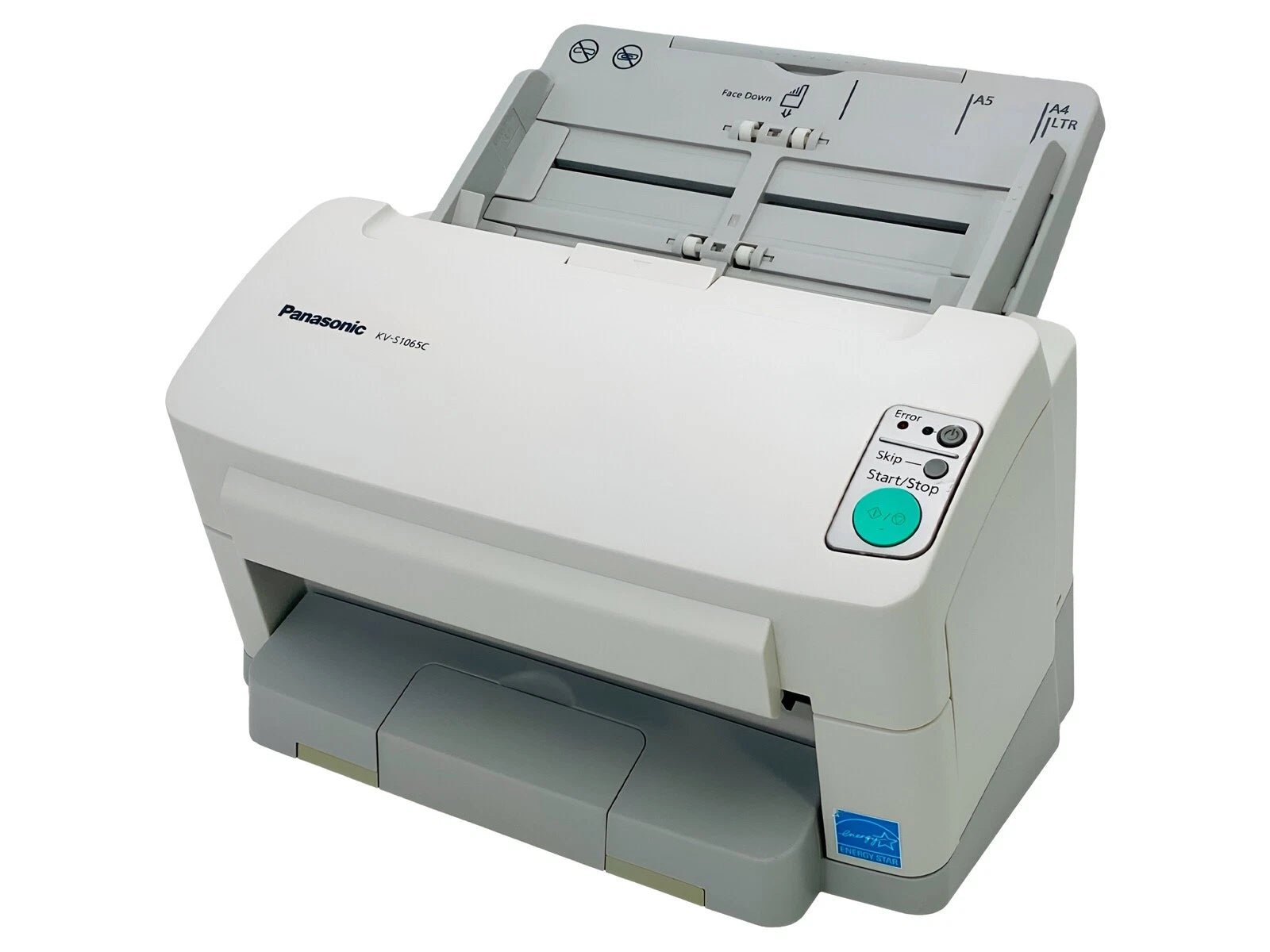 Panasonic KV - S1065C 600DPI Duplex Document Scanner High Speed Color
