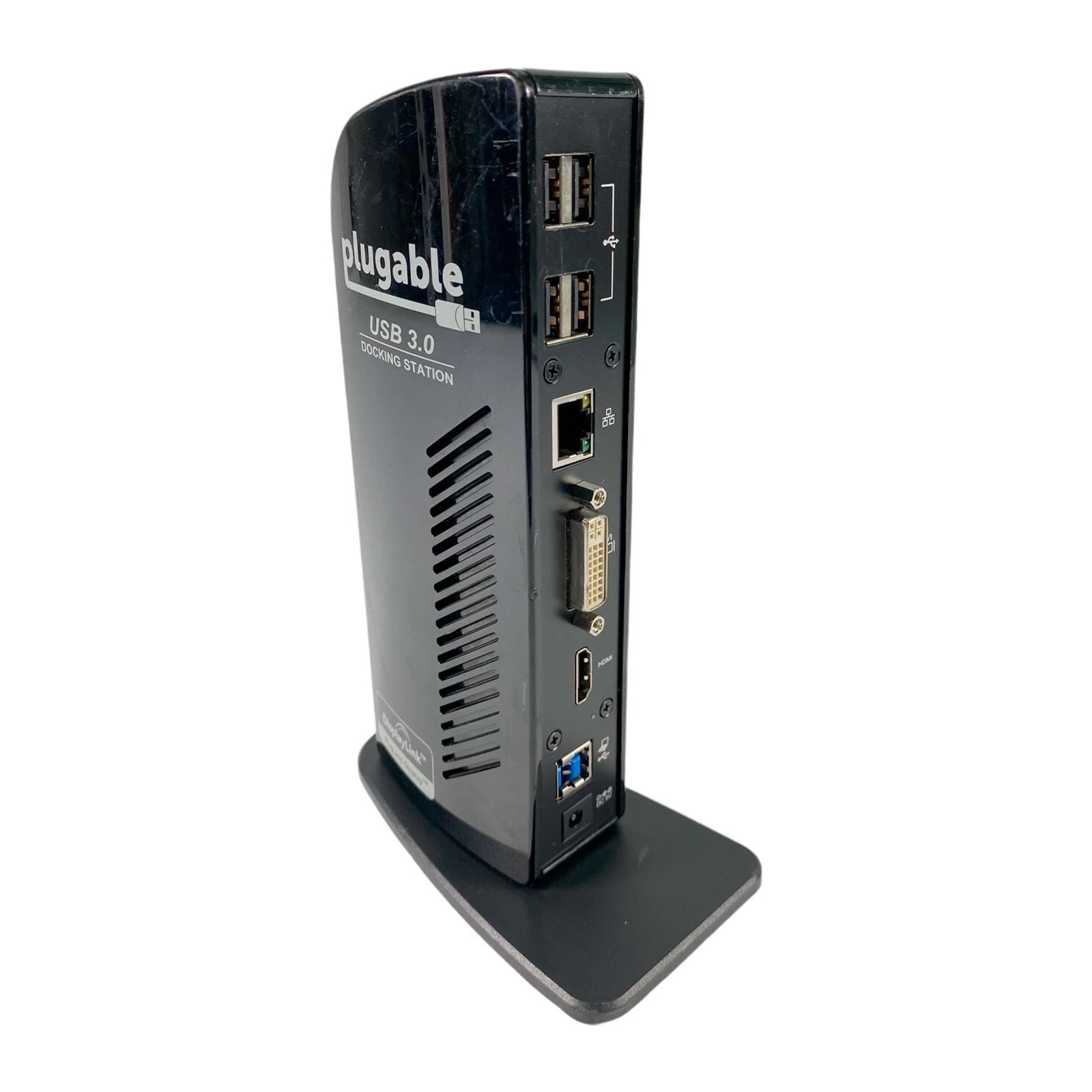 Plugable D - 3900 USB 3.0 Docking Station – Dual Monitor HDMI, 12 - in - 1