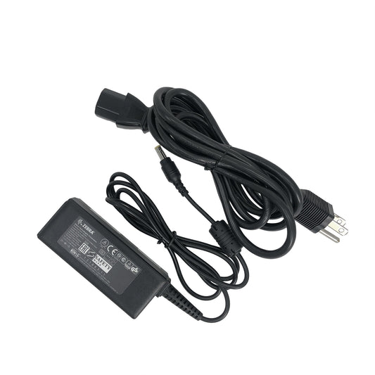 Zebra FSP025-DYAA3 AC Power Supply 25W For QLn220 QLn320 QLn420 Printers W/P.Cord Genuine