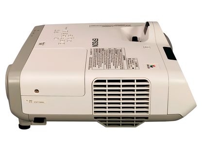 Epson PowerLite 520 3LCD Projector Short-Throw 2700 Lumens with Accessories Bundle