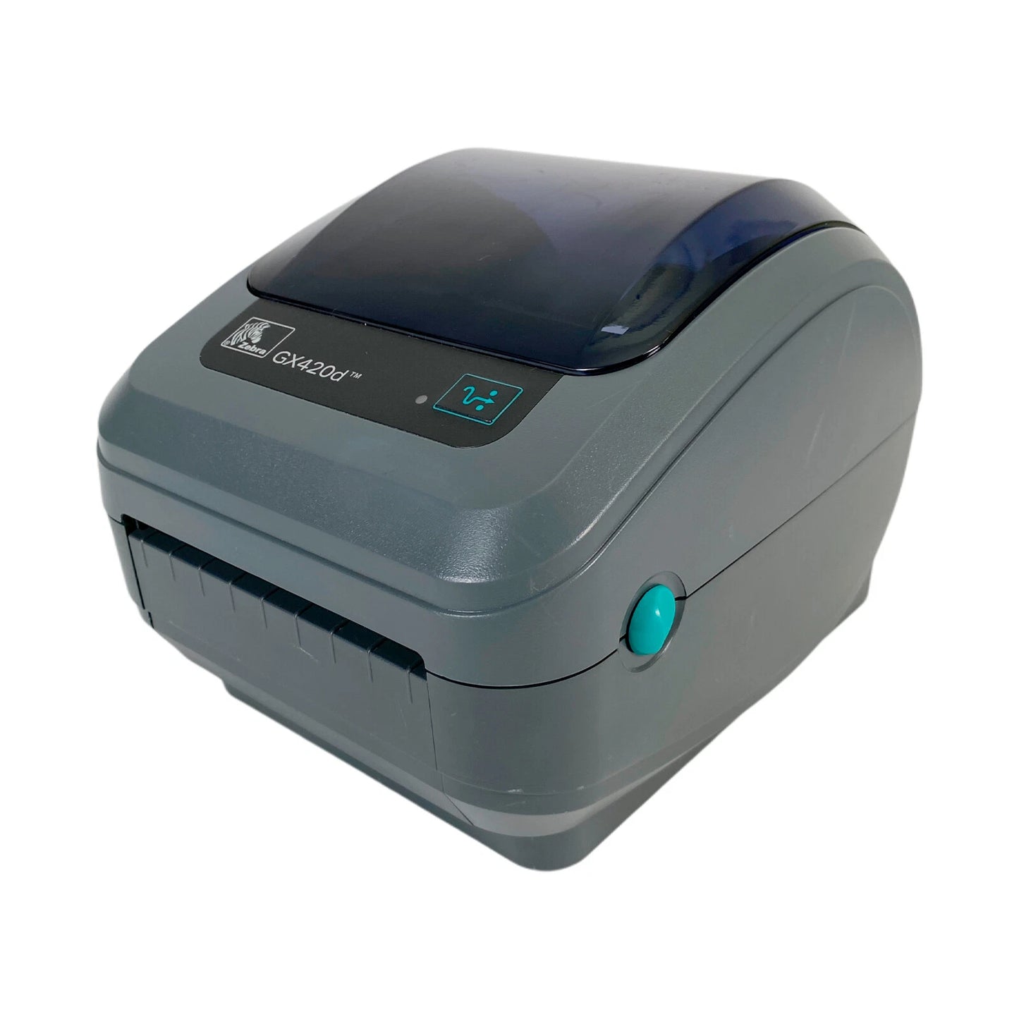 Zebra GX420d Thermal Label Printer Ethernet USB GX42-202410-000 No AC Adapter
