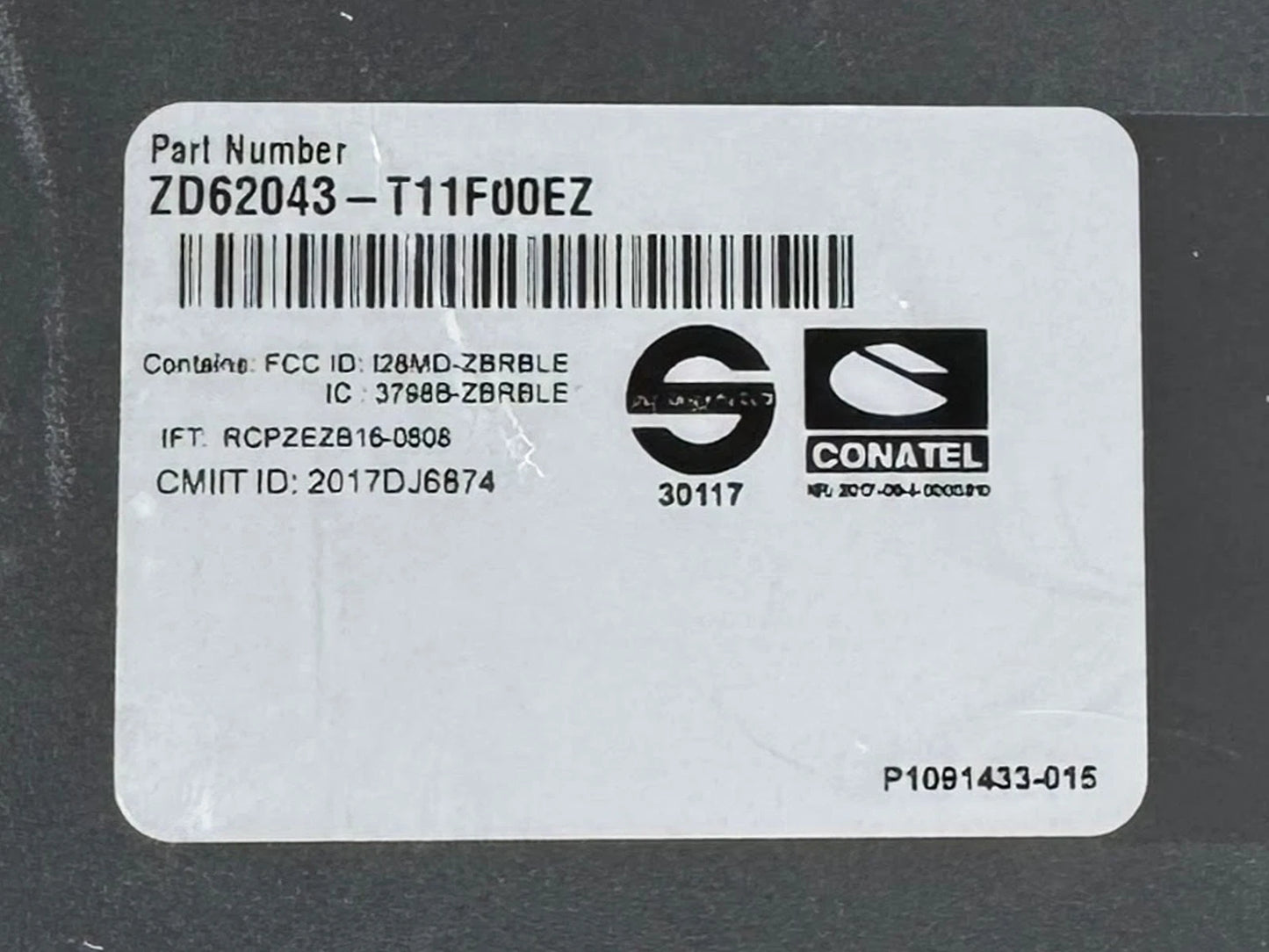 Zebra ZD620 300DPI Thermal Transfer Label Printer LAN USB Bluetooth Dispenser