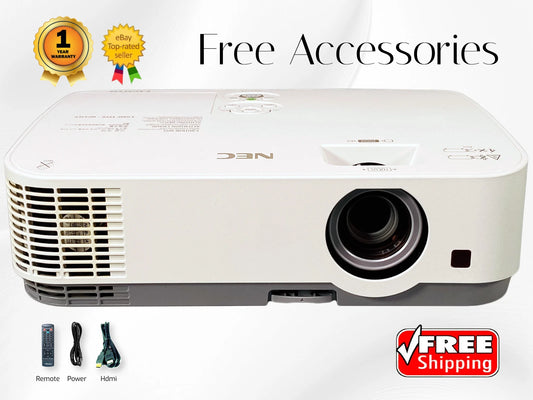 REFURBISHED 3LCD 4K Projector Long Lamp Life 3300 Lumens USB Viewer 20W Speaker✨