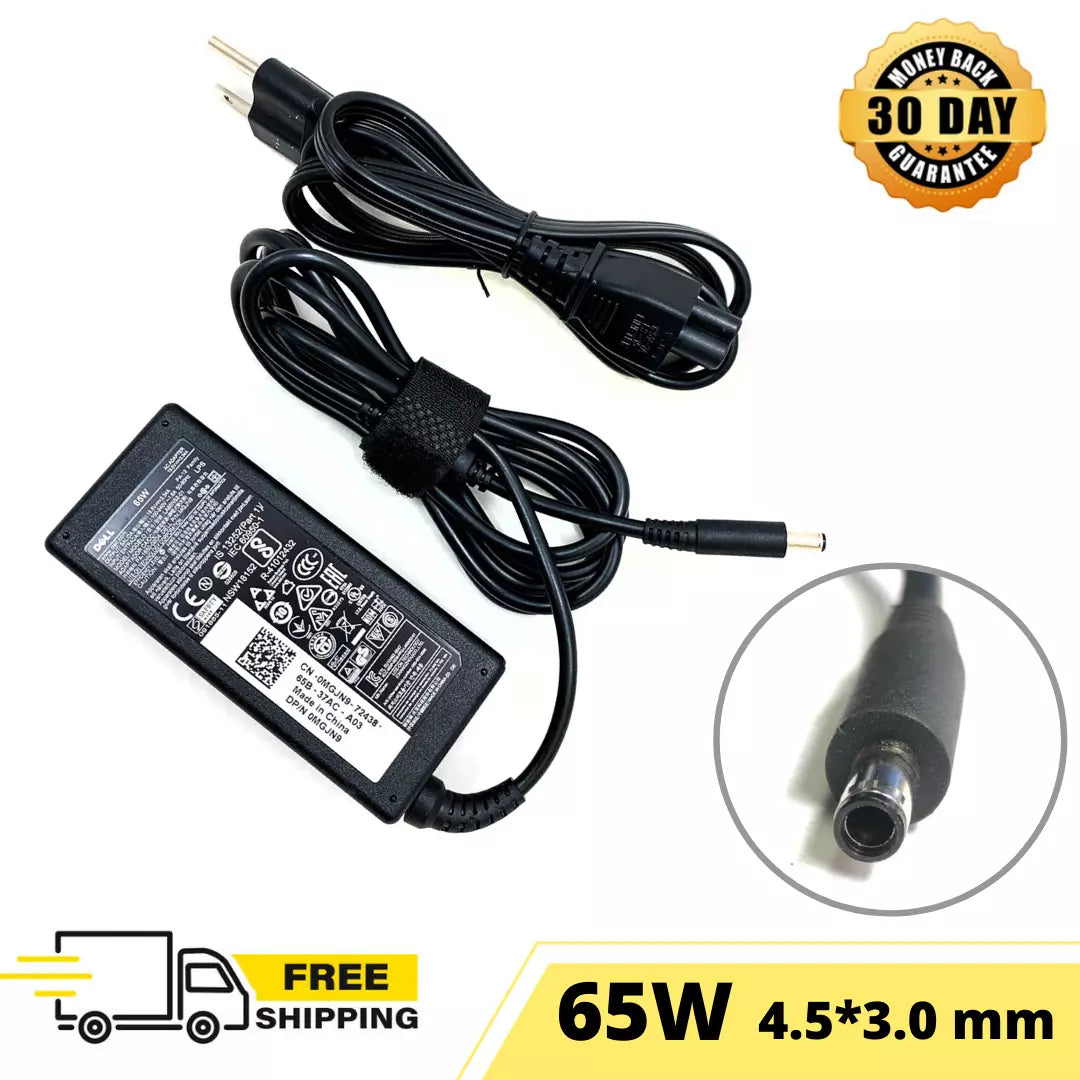 65W Dell Original Adapter for Micro OptiPlex Desktop 3020M 3040M 3046M 9020M pc