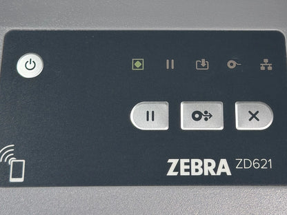 Zebra ZD621 Direct Thermal 300DPI Label Printer Peeler LAN USB Bluetooth